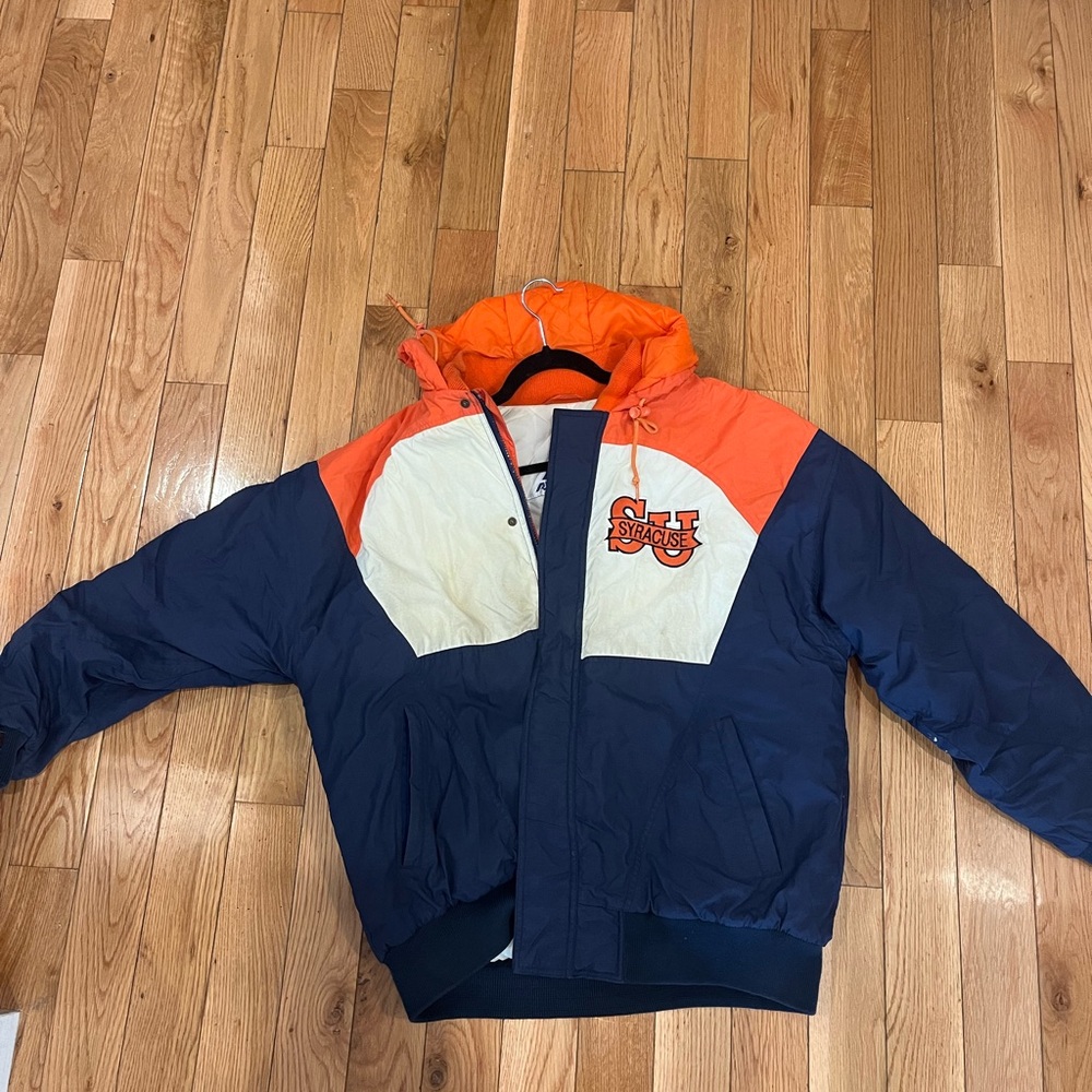 Syracuse Navy and Orange Vintage Jacket